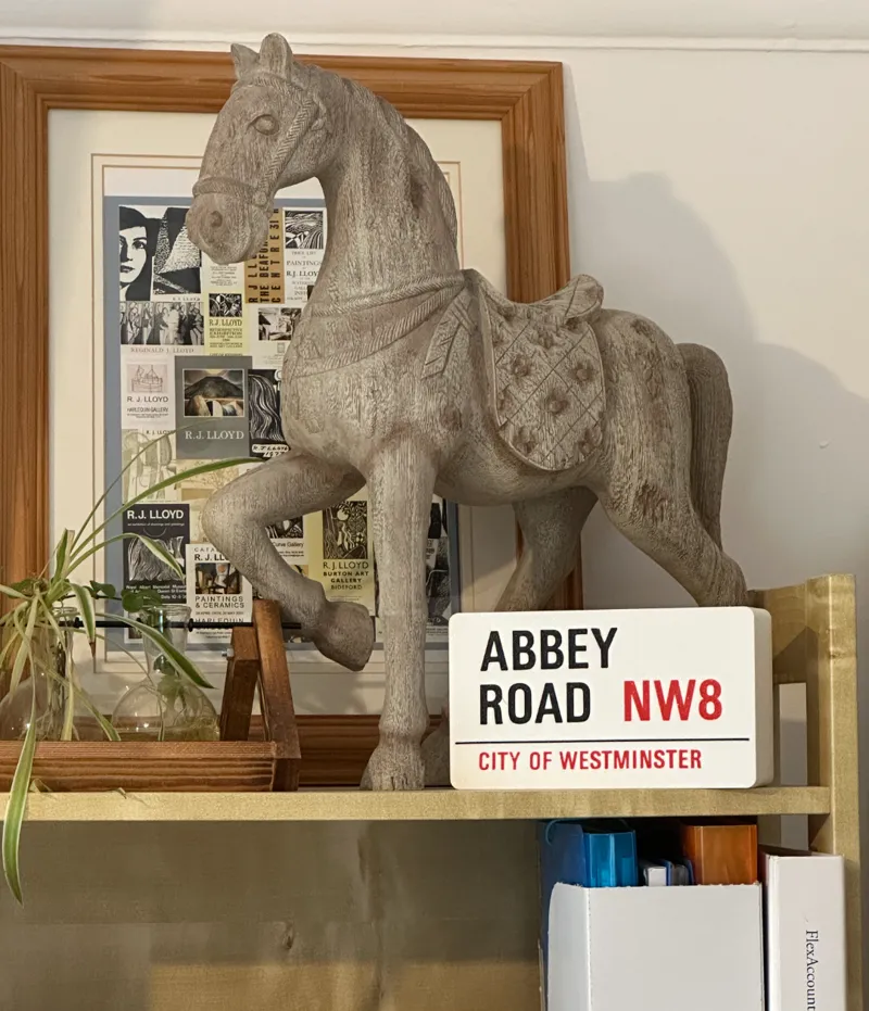 London: Abbey Road/Leicester Square Signs/Lightbox