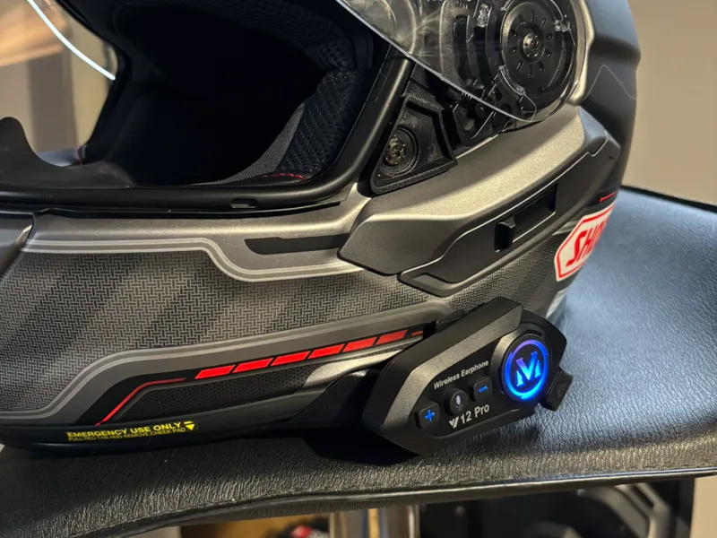 Shoei GT air 3 V12 intercom chine adapter v12