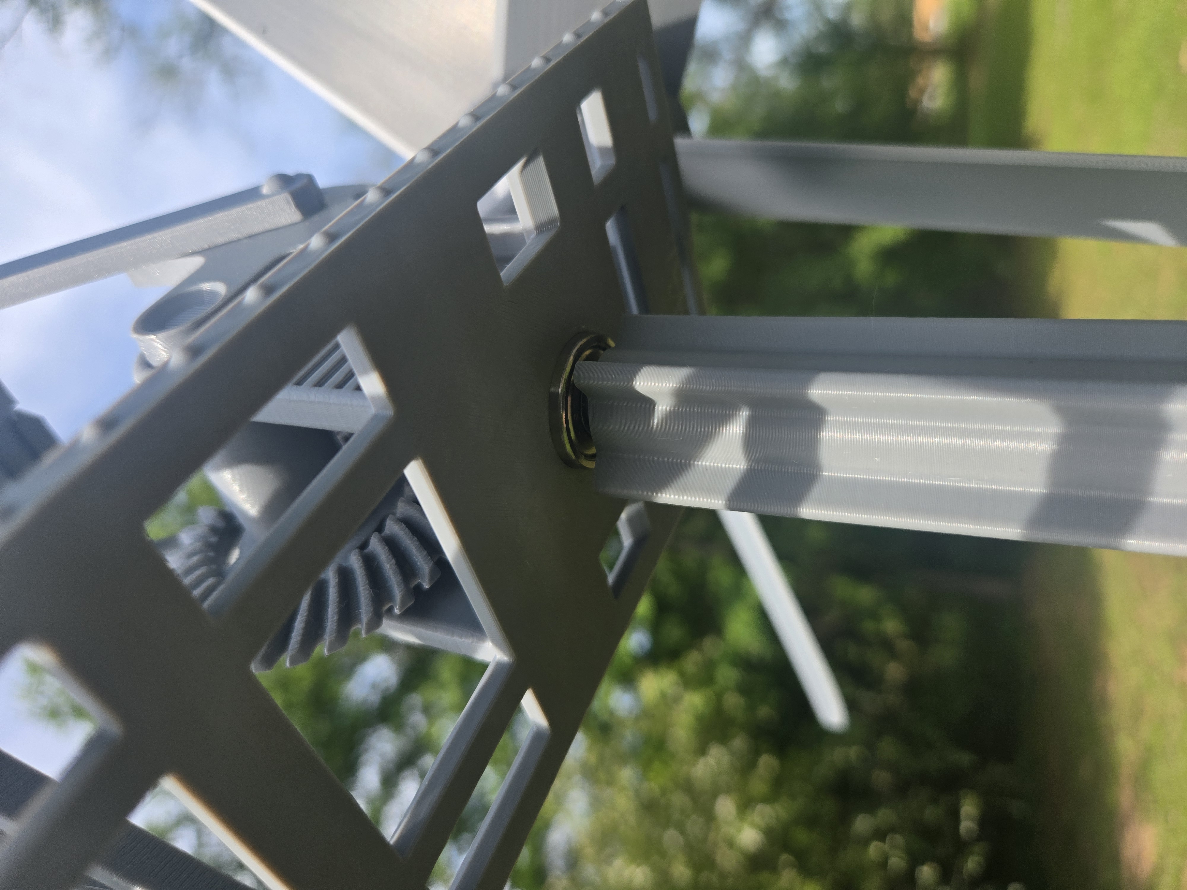Miniatura 2 do modelo 3D Pumpjack Wind-powered Whirligig