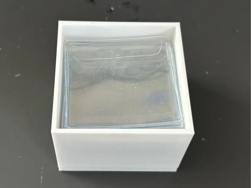 Coin Sleeve/Protector Holder Bin