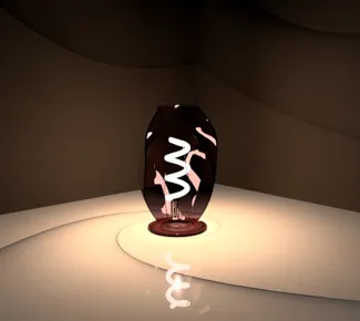 Tropical Lamp: distortion