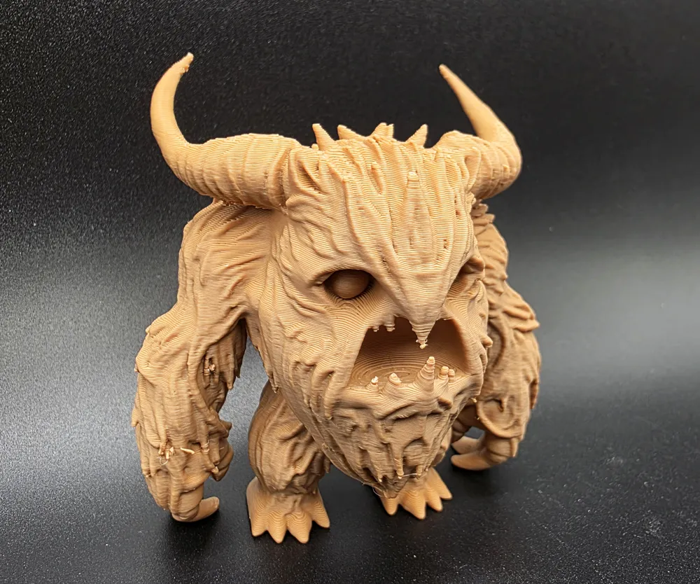 Tree Beast Monster - Free 3D Print Model - MakerWorld