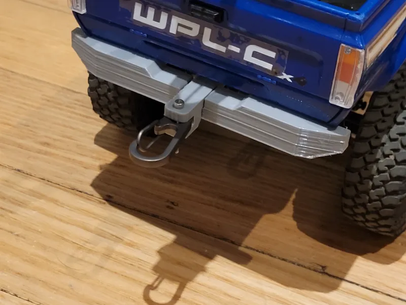 WPL C24-1 Rear bumper and tow hitch