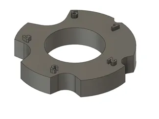 Radius gauge tool 90 degrees (1-5mm)