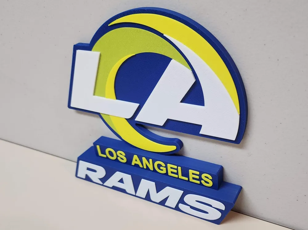 Los Angeles Rams Schreibtischdisplay – Kostenloses 3D-Druckmodell ...