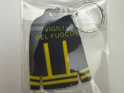 Firefighter Keychain