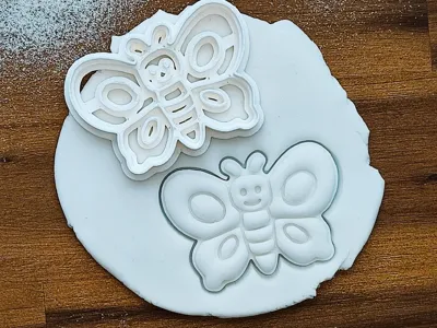 Butterfly cookie cutter