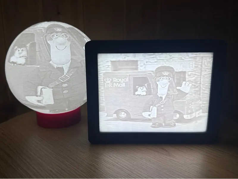 Postman Pat - Mono Litho