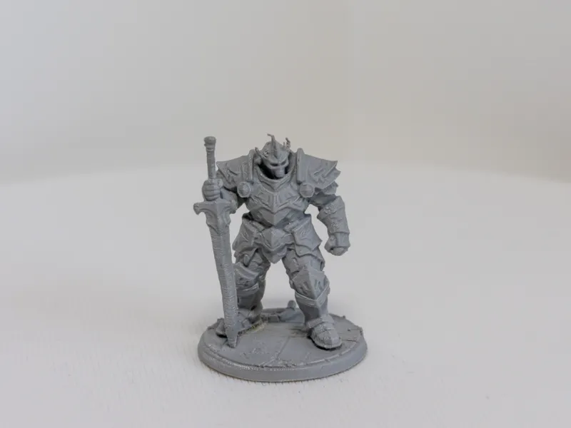 Fantasy Miniature: Undead Knight