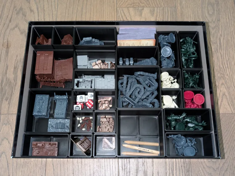 HeroQuest 2021 – Custom Gridfinity Organizer