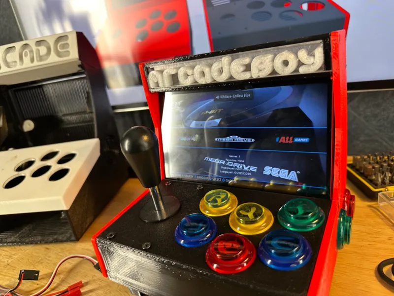 Arcade Jr - fits on A1 mini & Battery powered