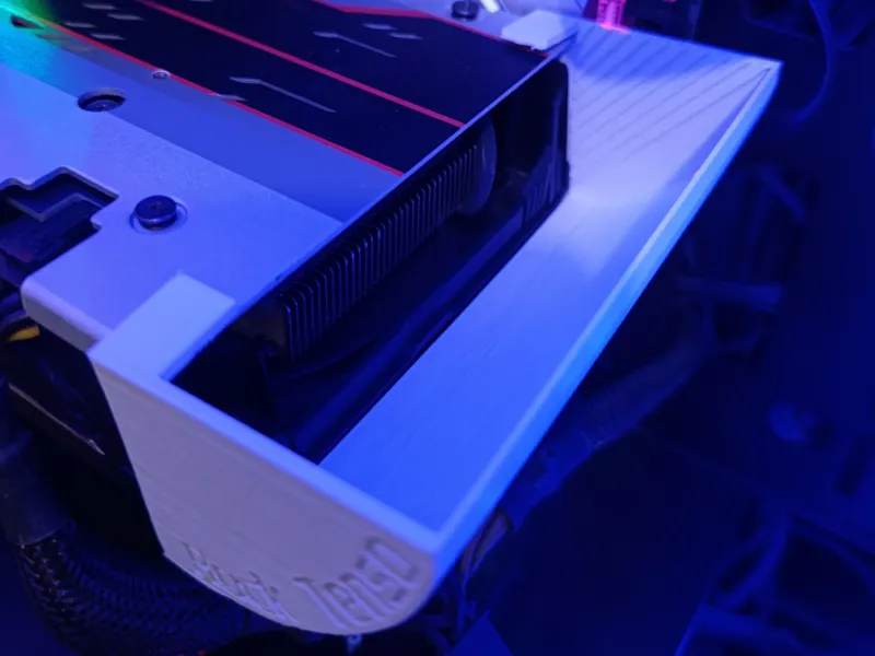 Duto de ar RX 580 Sapphire