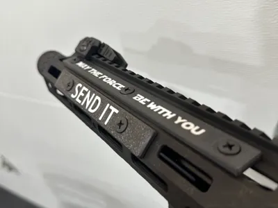 M-LOK Rail Covers: Customizable, Multicolor