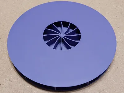Radial impeller 80mm