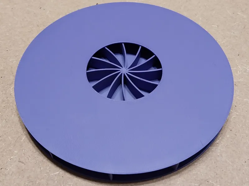 Radial impeller 80mm