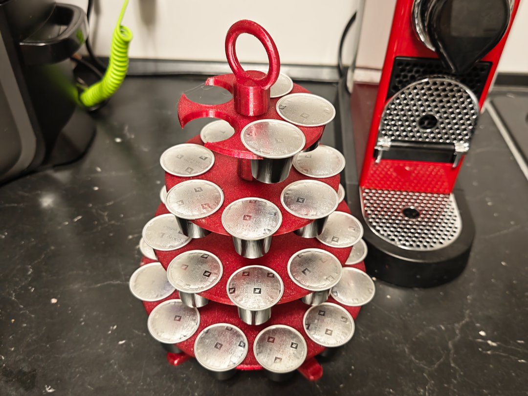 Modular Nespresso Pod Carousel Tower
