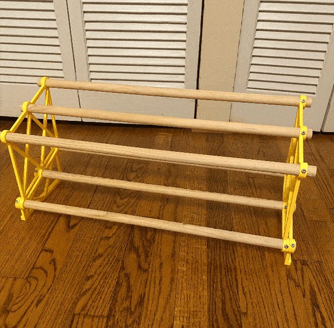 Fully Parametric Multi Level Shoe Rack