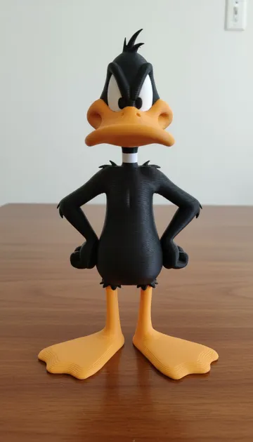 Accesorio para impresora 3D: Daffy Duck 25 cm Multi-Part Model No AMS Required — vista de referencia 3