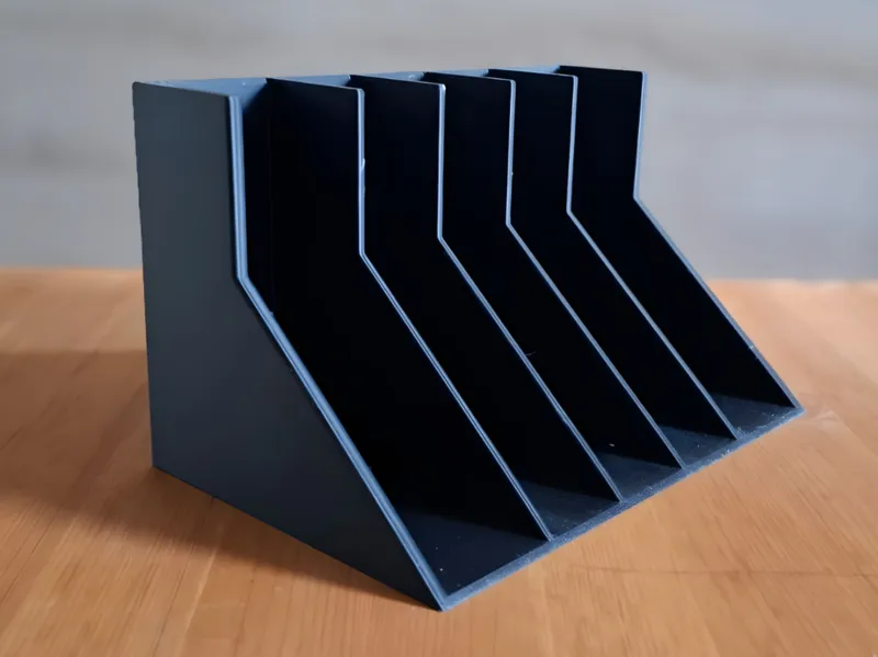 5-Slot Book Organizer