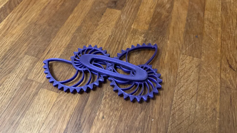 Nautilus Gear Fidget by FreRom - MakerWorld