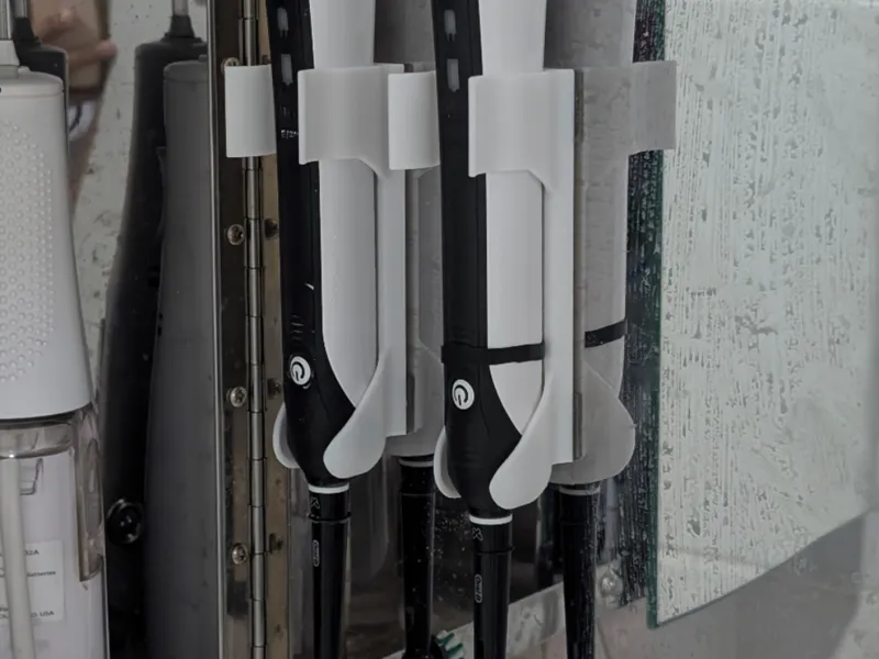 Oral B Pro 800 upside-down holder
