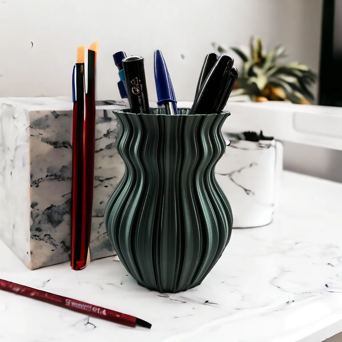 Vase pot à crayons