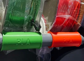 19mm Spool Shelf Tag PLA