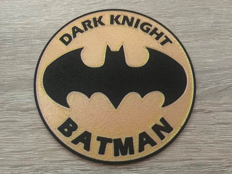 cup coaster Batman