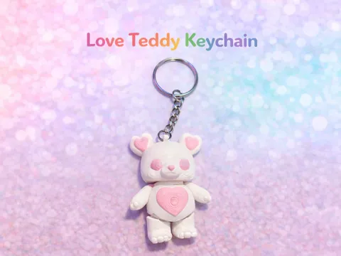 Love Teddy Flexi Keychain