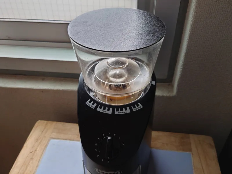 DeLonghi KG364 Coffee grinder cover