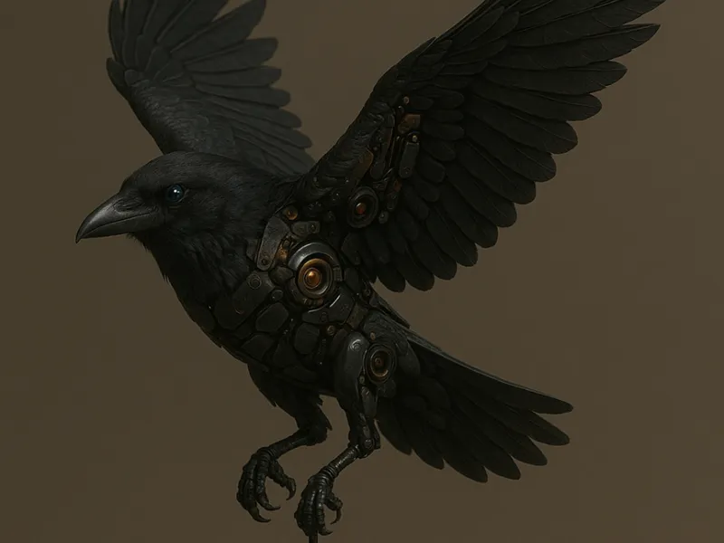 Rabe Raven Miniature