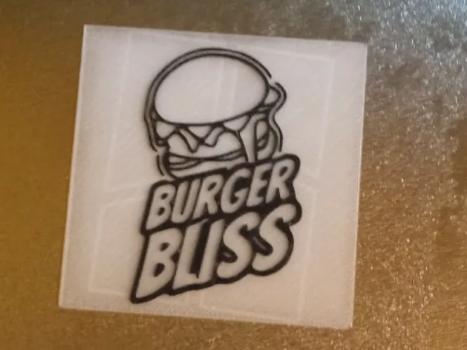 Plate burger
