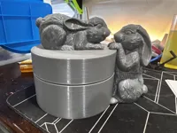 Boîte à bijoux forme d'œuf de Pâques — photo 3