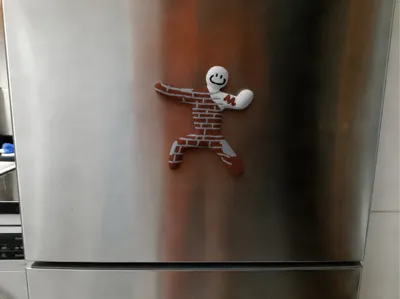 Meccha Chameleon – Title Screen Character Magnet