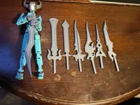 Lot de 6 épées pour figurine Dummy 13 — photo 4