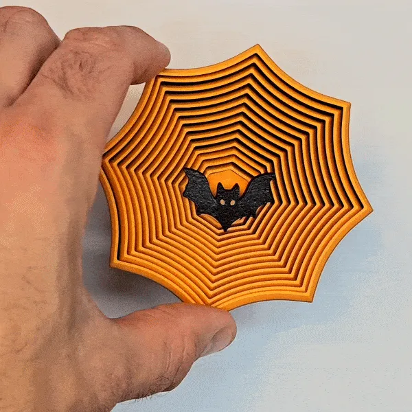 Fidget Spiderweb Twist with 4 pins view 3