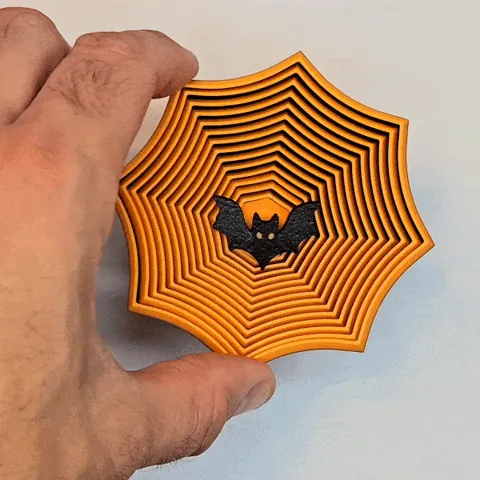 Fidget Spiderweb Twist with 4 pins view 3