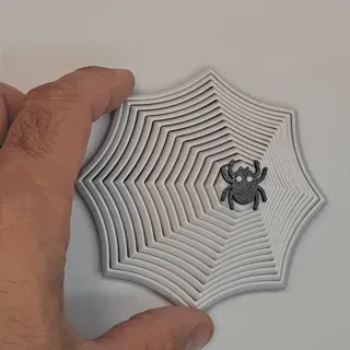 Fidget Spiderweb Twist with 4 pins