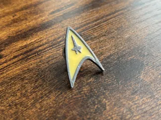 Star Trek Delta Enamel Lapel Pin