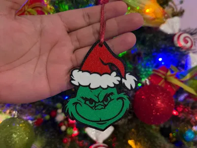 Grinch Classic Ornament 4 Color