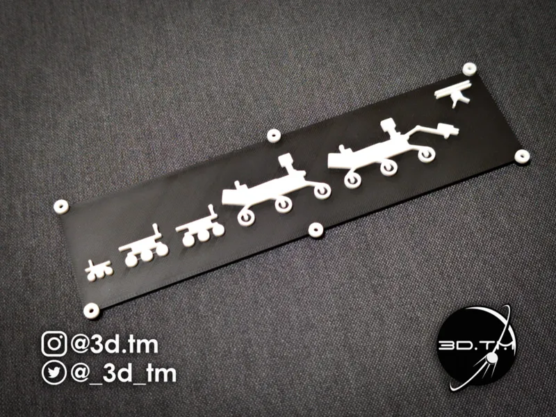 NASA Rover Family Plate