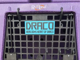Large Ruff Land Kennel Tag