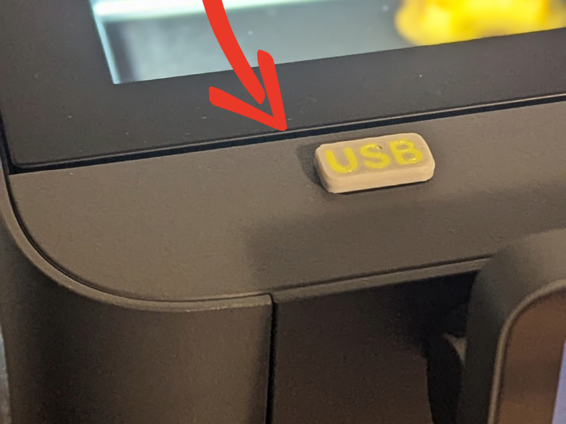X2D USB Port Dust Cover/USB A Cover