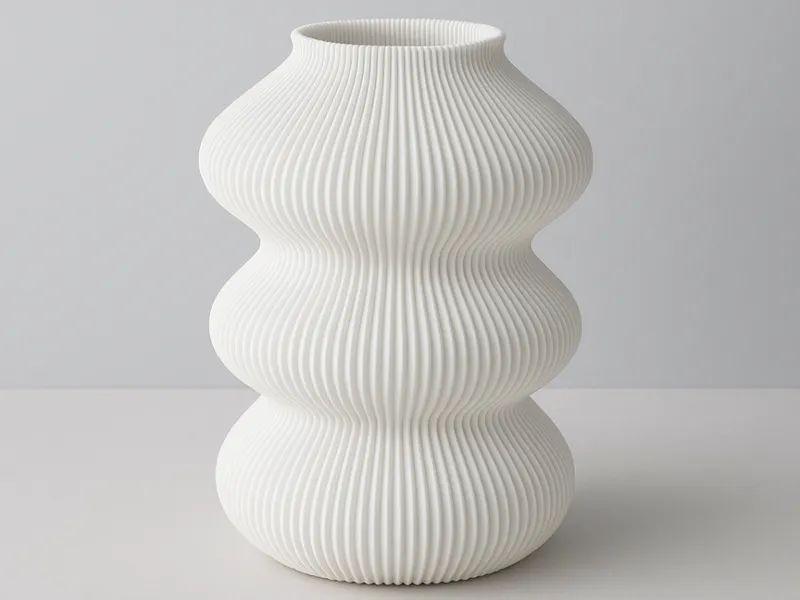 vaso linea e curve moderne