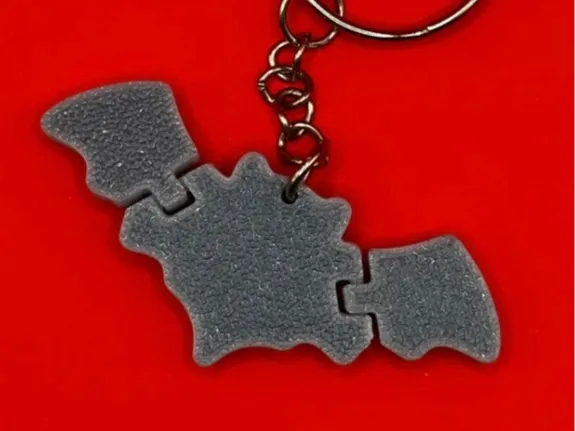 Bat keychain (wiggler)