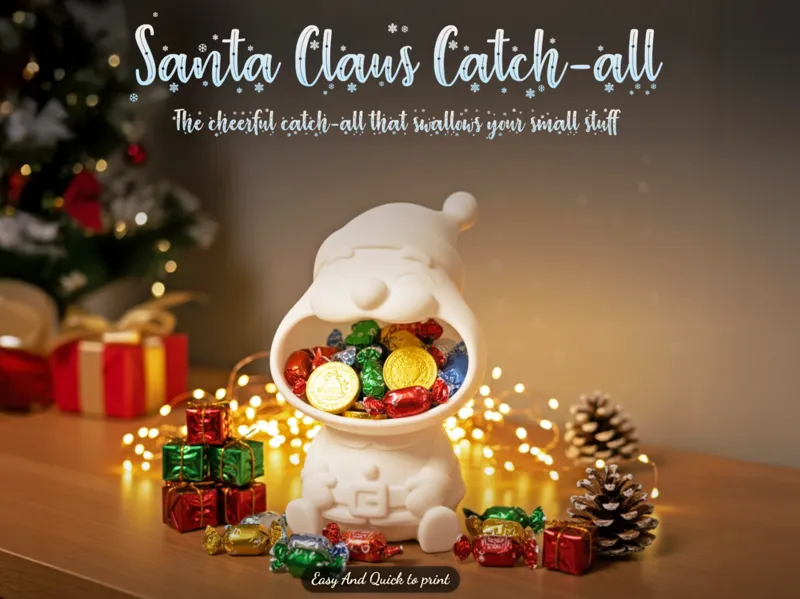 Santa Claus Catch-all - Keys, Candies, Coins...