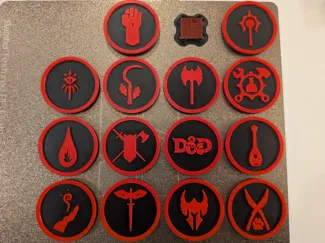DND Class Magnets