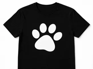 T-shirt print - Paw