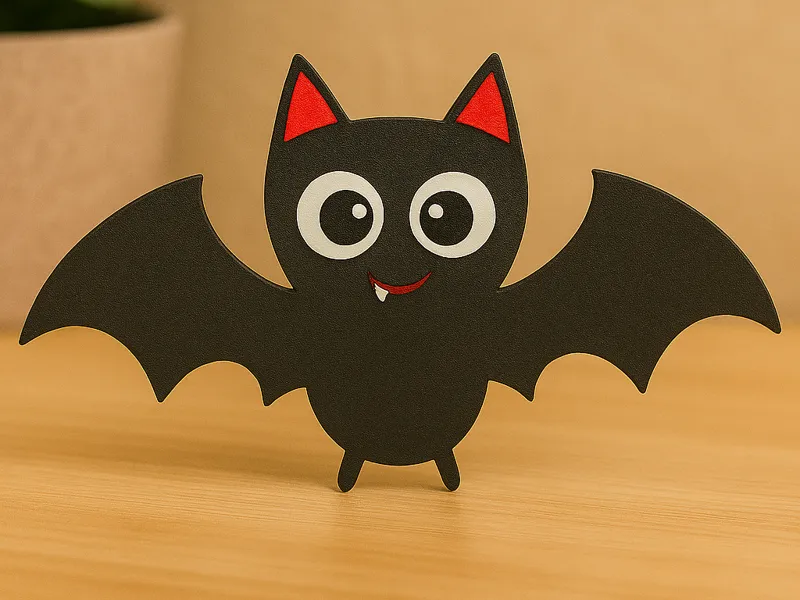 Halloween Bat - 2D keychain