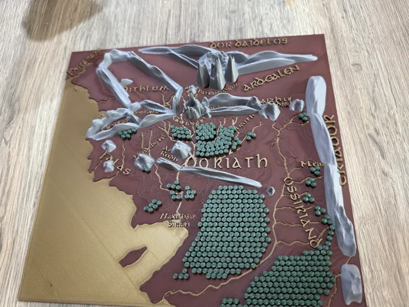 Beleriand Map
